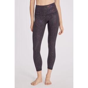 Wildfox Women's 7/8 Ultra High Rise Leggings in Rainbow Confetti Size Small